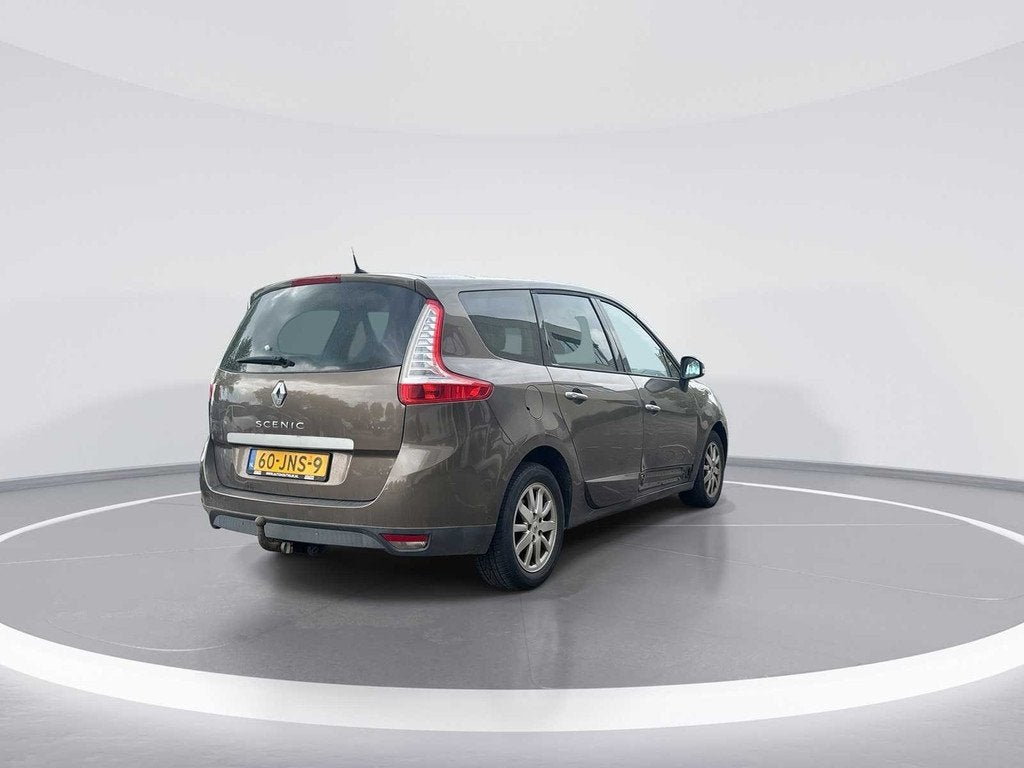 Renault Grand Scénic 2.0 Privilege 2009 | 60-JNS-9, Auto's, Renault, Gebruikt, 4 cilinders, Bruin, Origineel Nederlands
