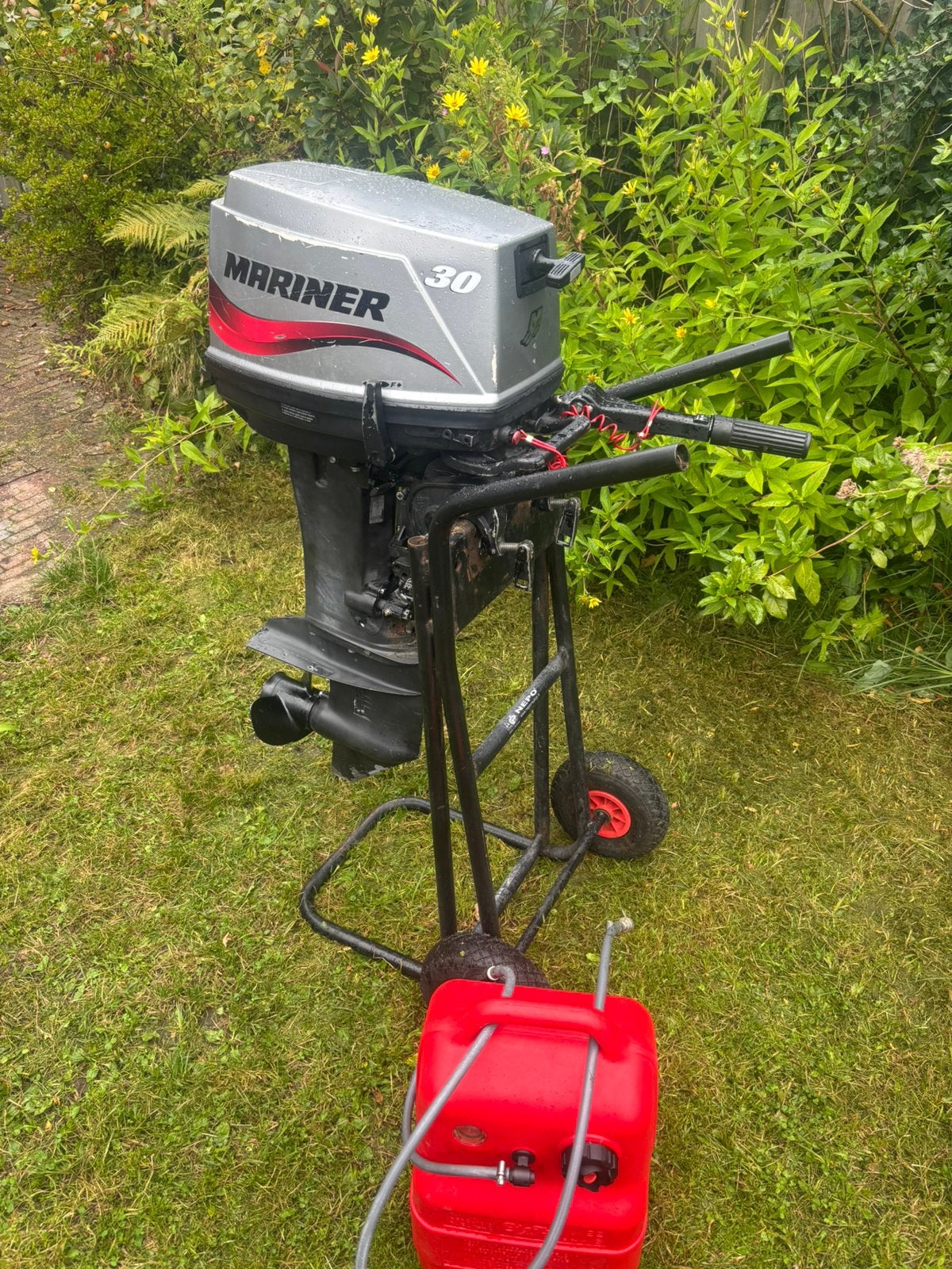 Mariner 30pk kortstaart 2takt, Ophalen, Zo goed als nieuw, Benzine, 10 tot 30 pk