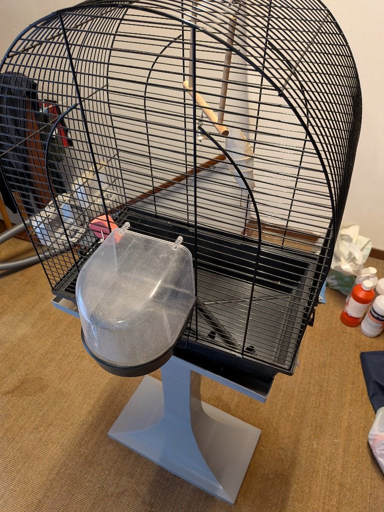 Vogelkooi, Ophalen, Zo goed als nieuw, Kunststof, Vogelkooi