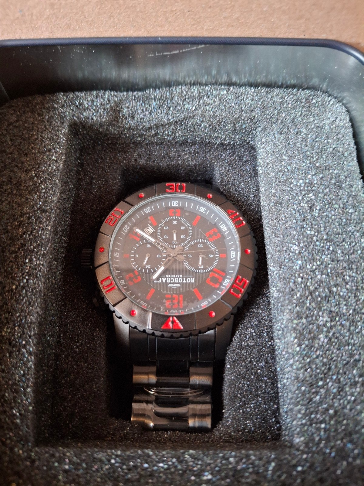 Rotorcraft Horloge RC3301 - Nieuw in doos, Overige merken, Staal, Staal, Polshorloge