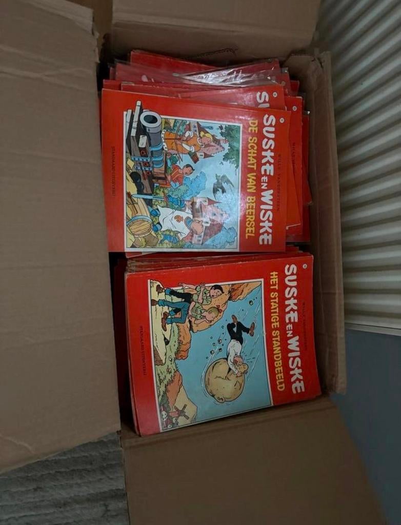 Diverse stripboeken: Suske en Wiske, Superman, Guust, Meerdere stripboeken, Ophalen, Gelezen