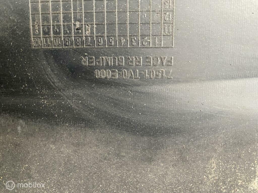 Achterbumper honda civic  71501tv0e000 Origineel, Auto-onderdelen, Gebruikt, Ophalen of Verzenden, Achter, Bumper