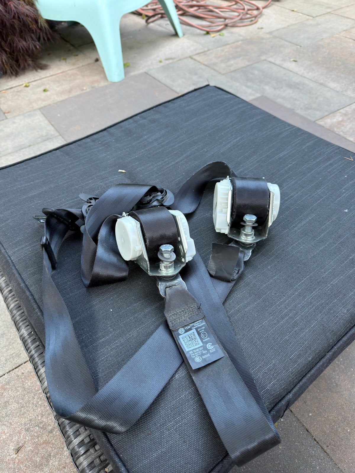 VW Veiligheidsgordels (set van 2), Auto-onderdelen, Ophalen, Gebruikt, Volkswagen