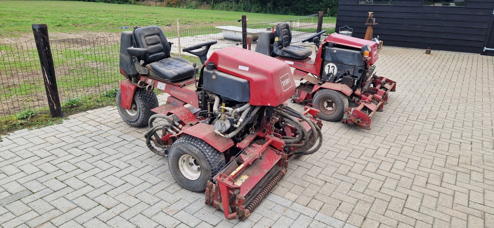 2 X Toro kooimaaier diesel opknappers., Ophalen, Gebruikt, 120 cm of meer