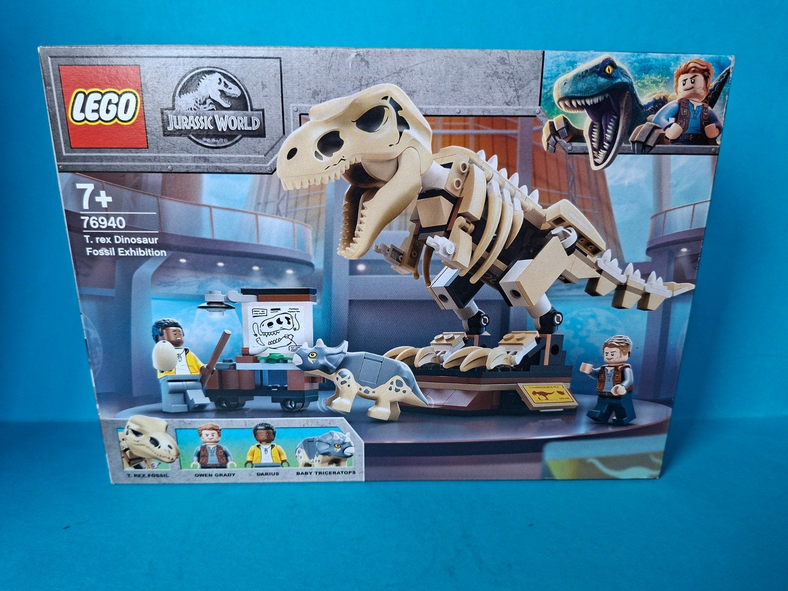 Lego 76950 Jurassic World T.Rex Dinosaur Fossil Exhibition, Jurassic World, Lego, Nieuw, Ophalen of Verzenden