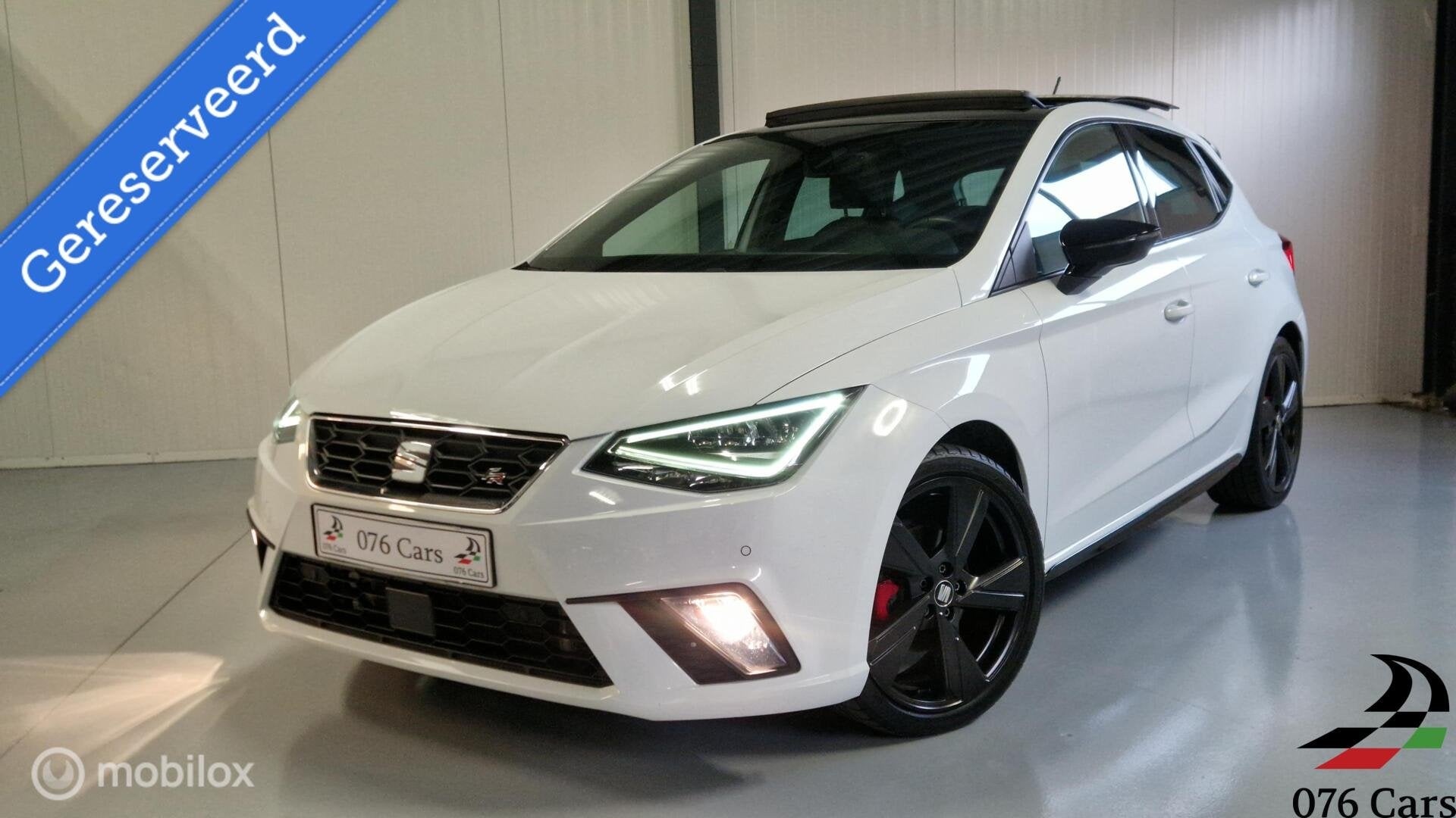 Seat Ibiza 1.0 TSI FR Black Edition PANO KEYLESS BEATS CAMER, Auto's, Euro 6, 580 kg, 1072 kg, 116 pk