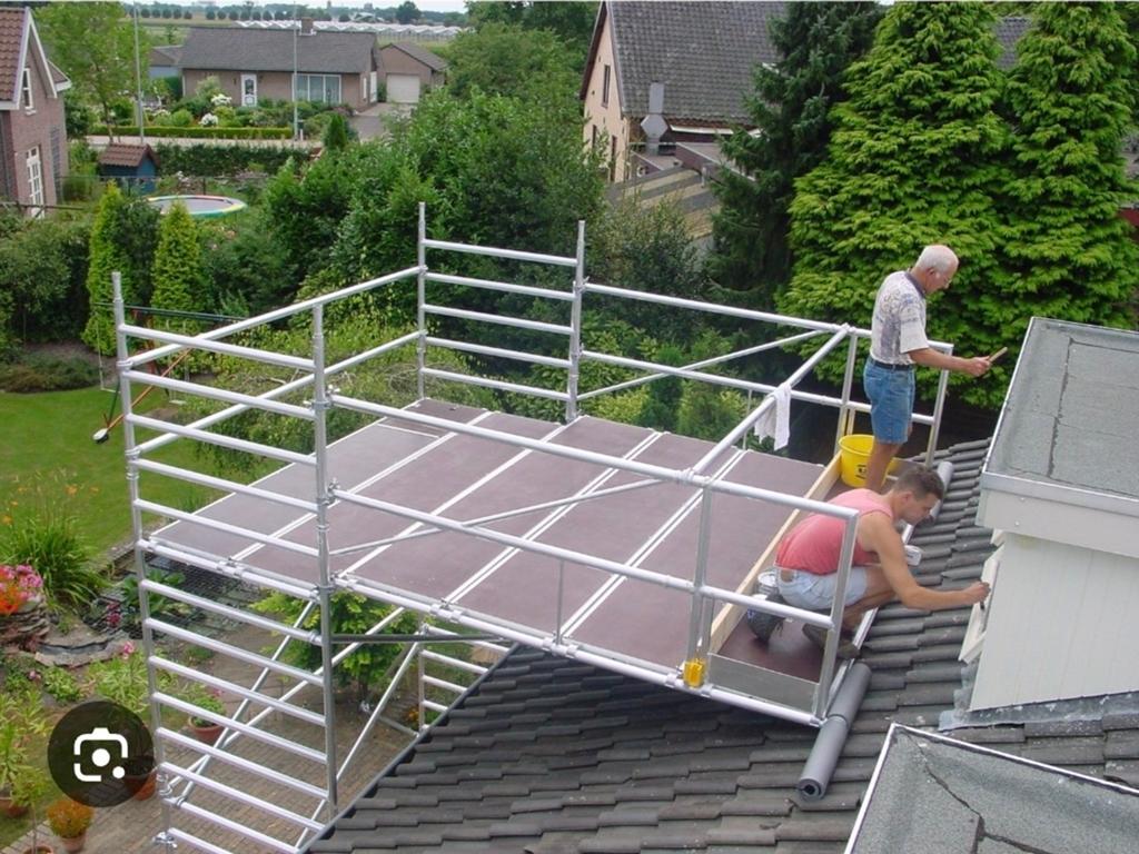TE HUUR kamersteiger rolsteiger dakkapel steiger custers, Ophalen, Zo goed als nieuw, Rolsteiger of Kamersteiger, 5 meter of hoger