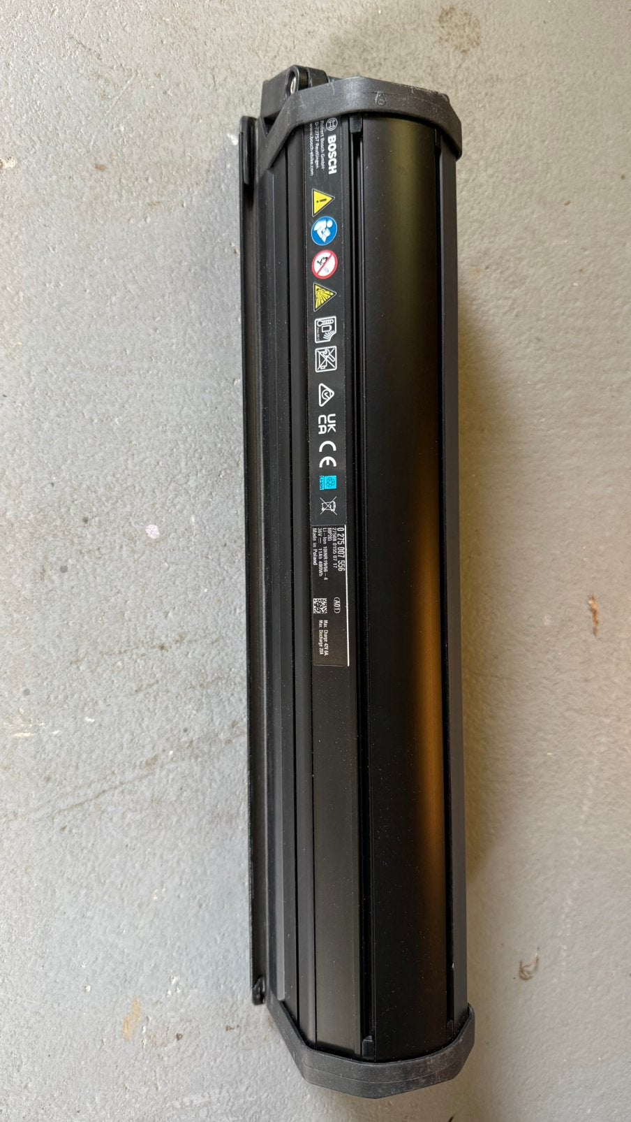 Bosch E-bike accu powertube 400 Wh, Ophalen, Zo goed als nieuw