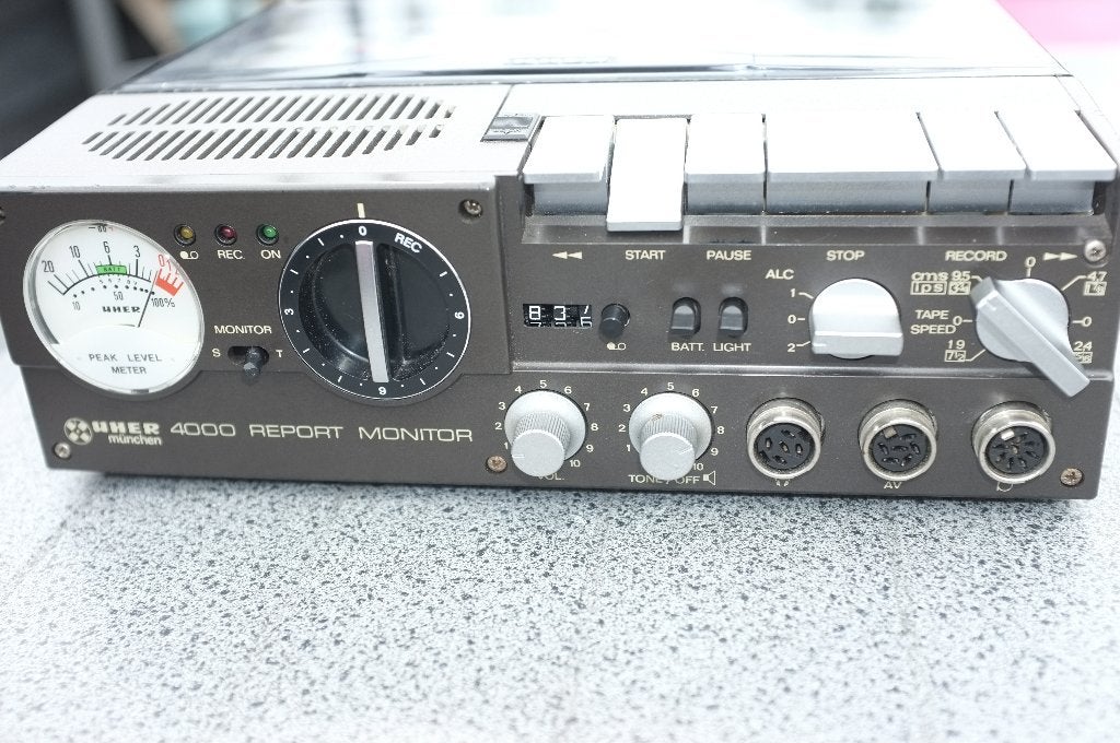 Uher Report Monitor 4000, Ophalen of Verzenden, Bandrecorder, Met stofkap