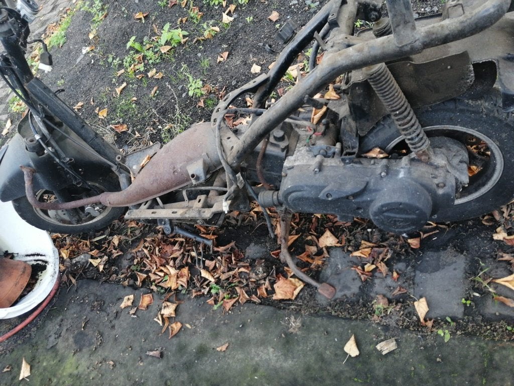 scooter parts IVA LUX50 2017 ên AGM VX 50 2016 gedemonteerd, Ophalen of Verzenden, Gebruikt, Overige typen, Overige merken