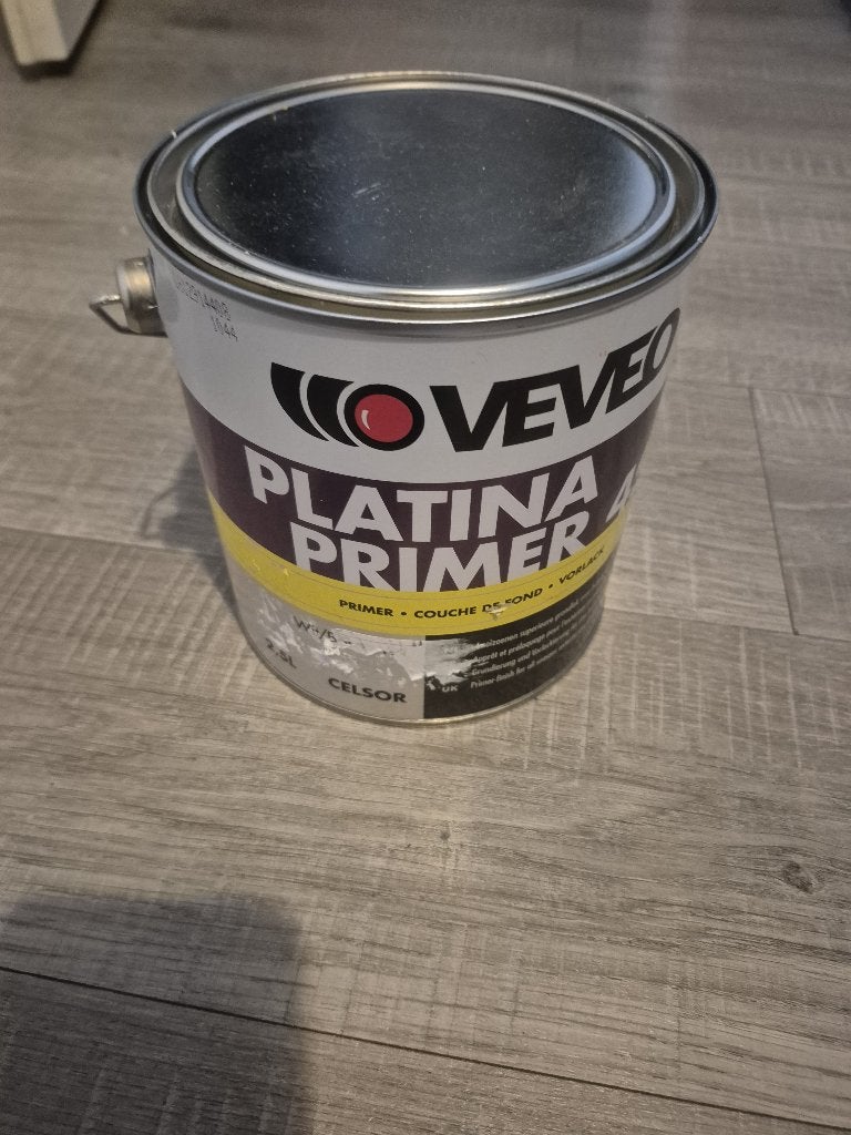 Professionele Primer VEVEO ral 9010, Wit, Nieuw, Ophalen of Verzenden, Verf