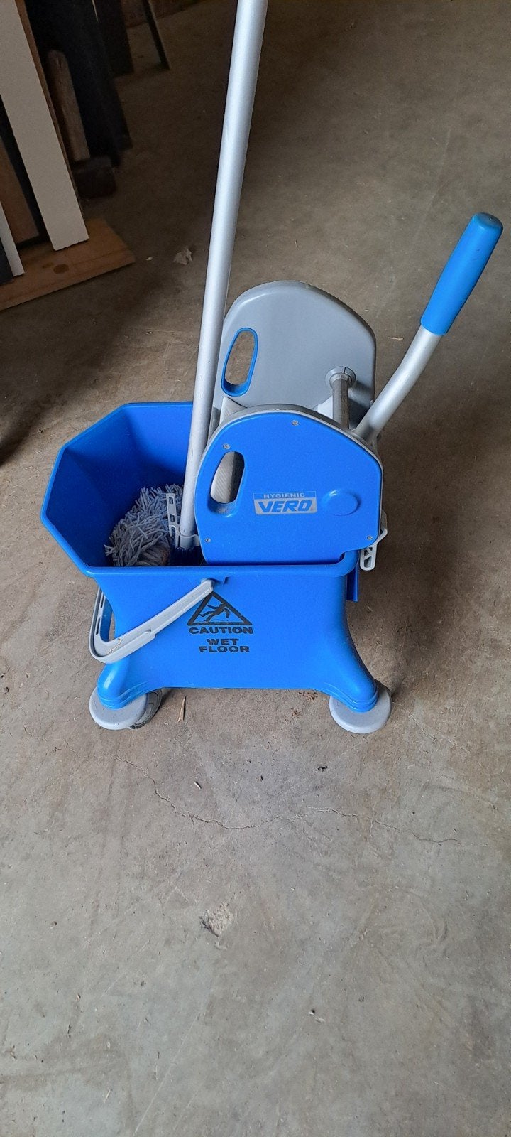 schoonmaak kar dweil /mop, Ophalen of Verzenden, Dweilemmer, -bak, of -wagen