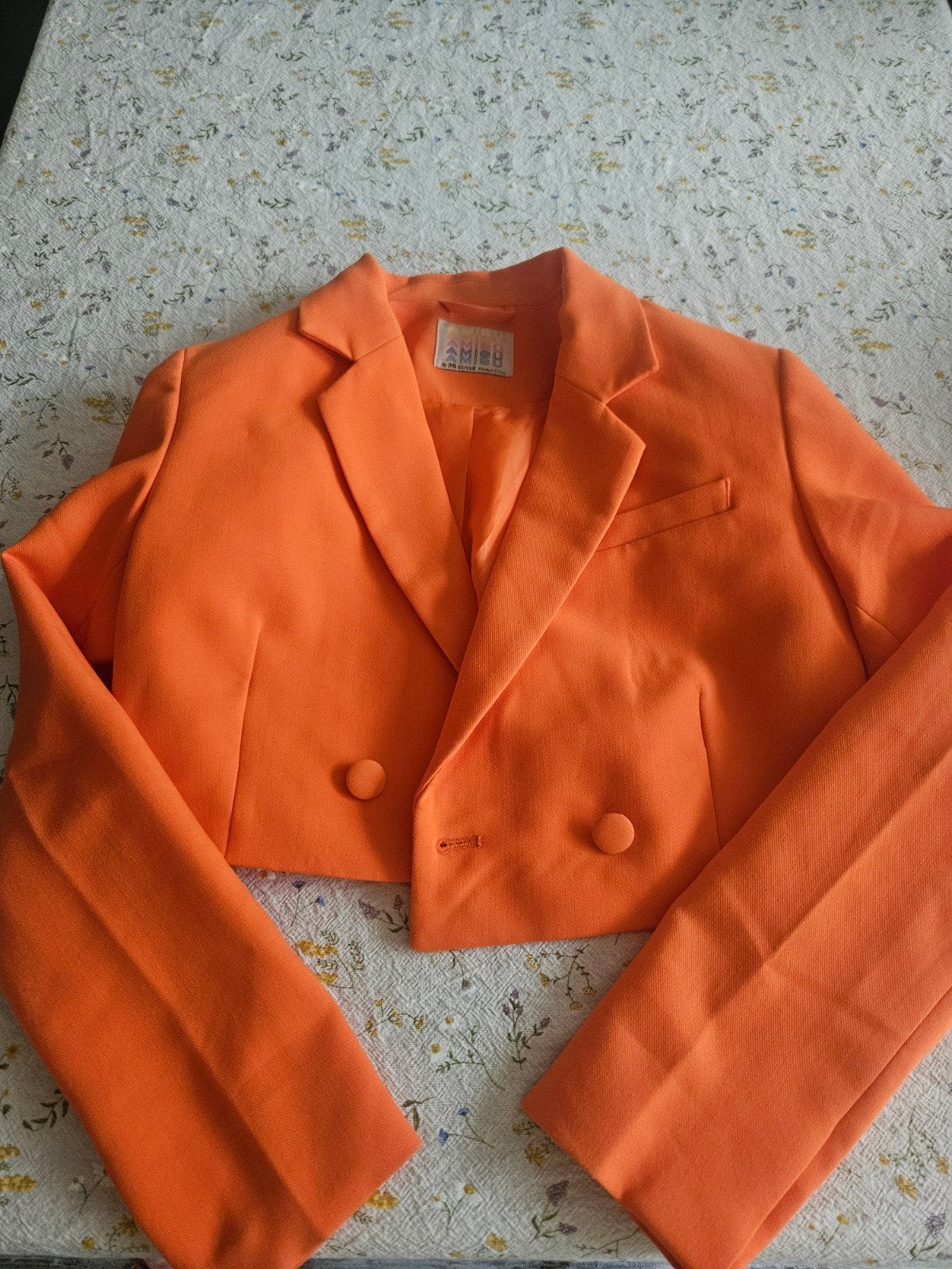 Oranje blazerjasje 38, Kleding | Dames, Ophalen of Verzenden, Nieuw, Maat 38/40 (M), Oranje