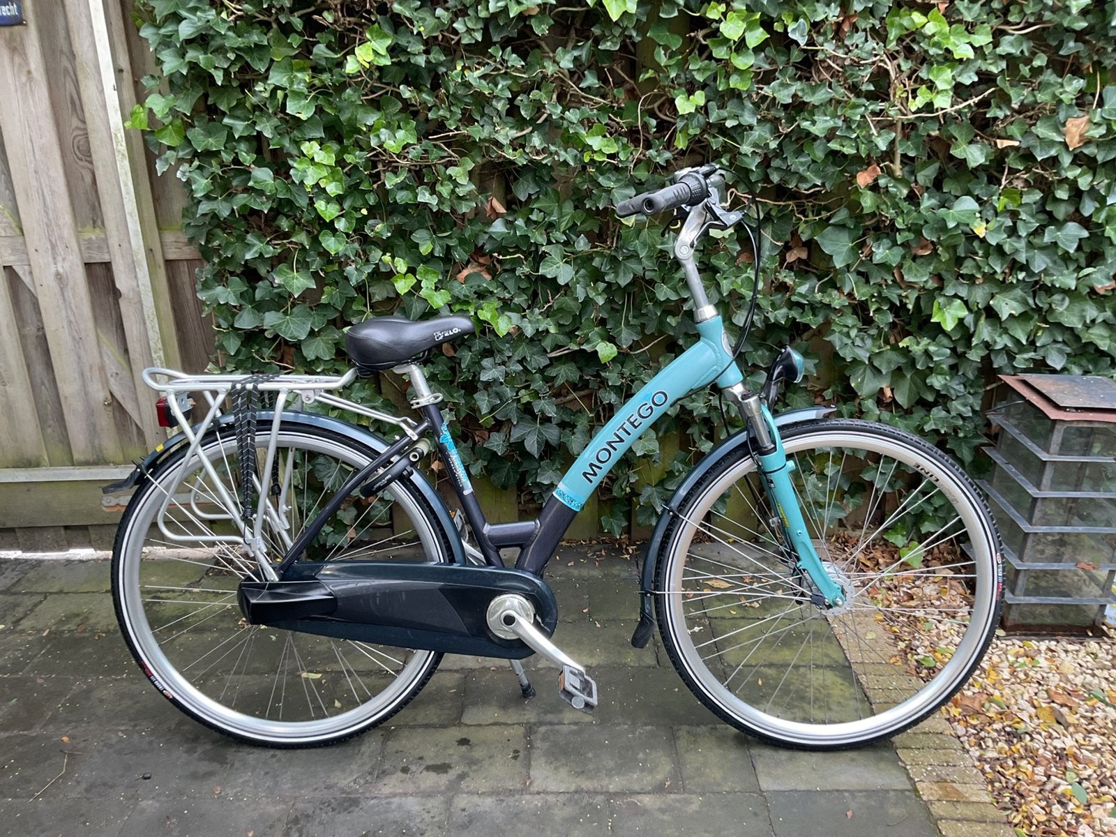 Mooie Montego damesfiets,, 53 tot 56 cm, Versnellingen, Zo goed als nieuw, Ophalen