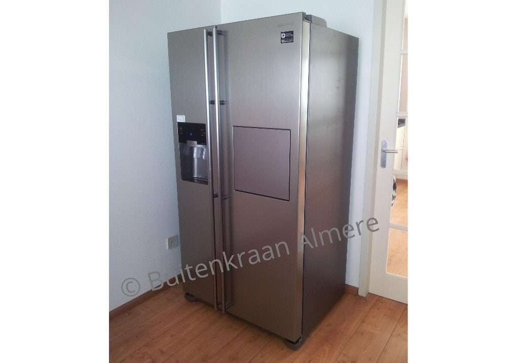 Buitenkraan Almere - aansluiten van uw Amerikaanse koelkast, 200 liter of meer, Verzenden, 60 cm of meer, Met aparte vriezer