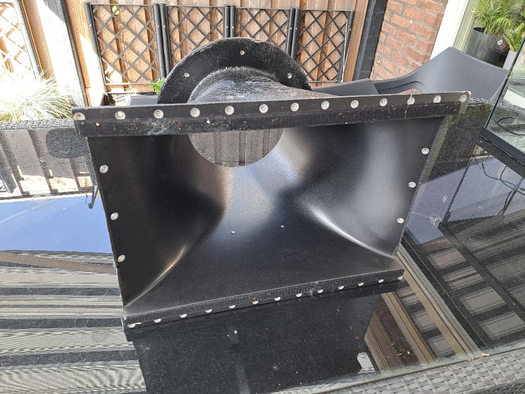 polyester hoorn voor :  10 inch/ 12 inch, Ophalen, 120 watt of meer, Overige typen, Overige merken