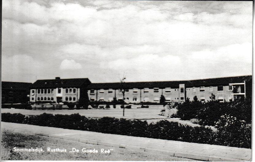 SOMMELSDIJK - RUSTHUIS De GOEDE REE, Verzamelen, Ophalen of Verzenden, 1940 tot 1960, Ongelopen, Zuid-Holland