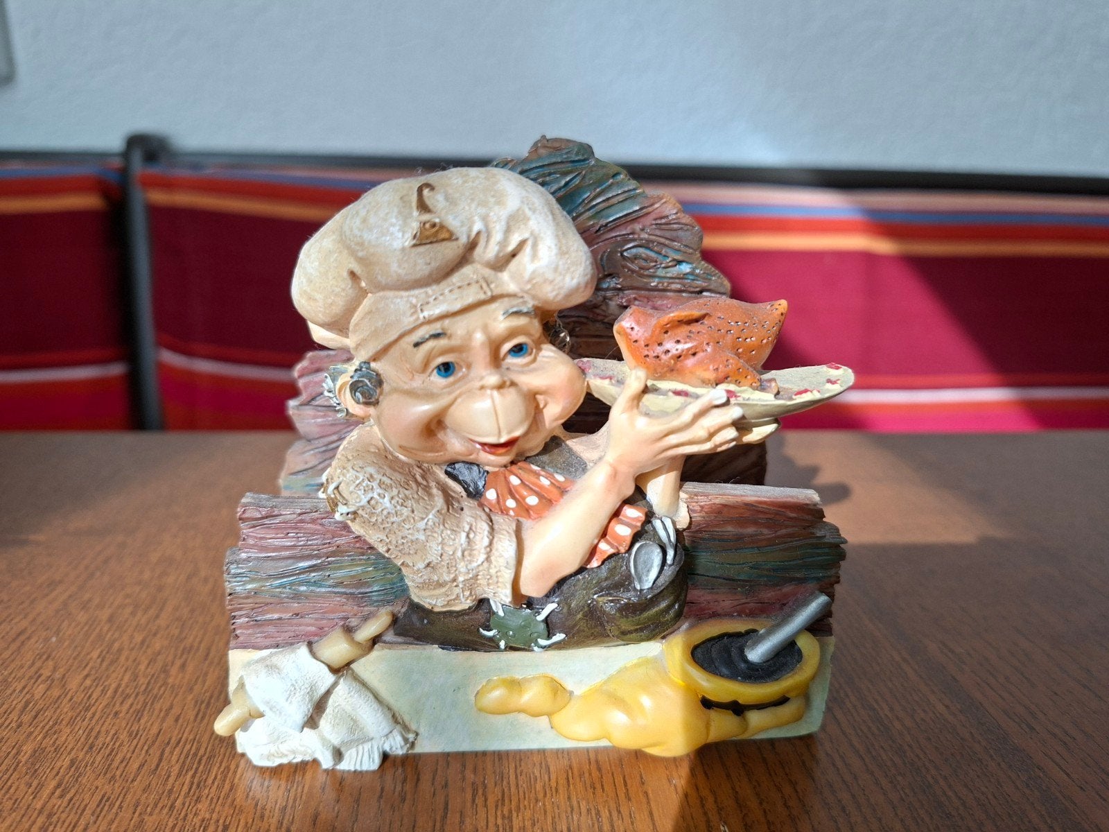 Efteling Servethouder Laaf Lorre de Kok - Volk van Laaf, Ophalen of Verzenden, Zo goed als nieuw, Beeldje of Poppetje