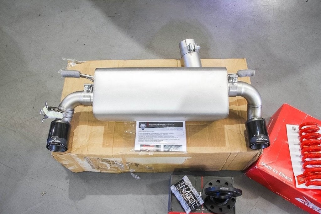Remus Axle Back uitlaat einddemper - BMW 1-serie F20 M135i, Ophalen of Verzenden
