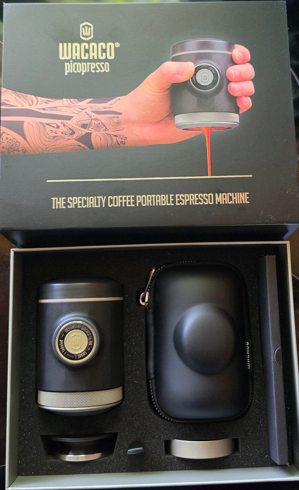 Wacaco Picopresso nieuw!, Ophalen of Verzenden, Zo goed als nieuw, Koffiemachine