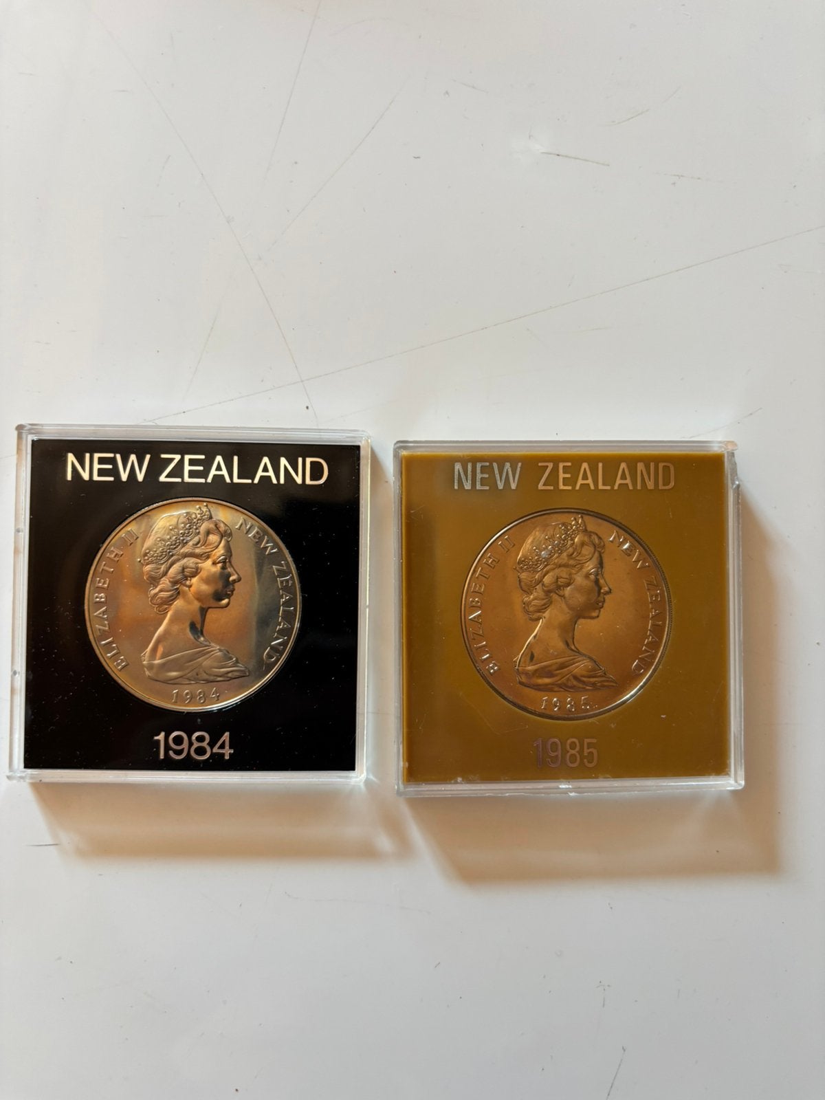 2 new zealand munten, Ophalen of Verzenden