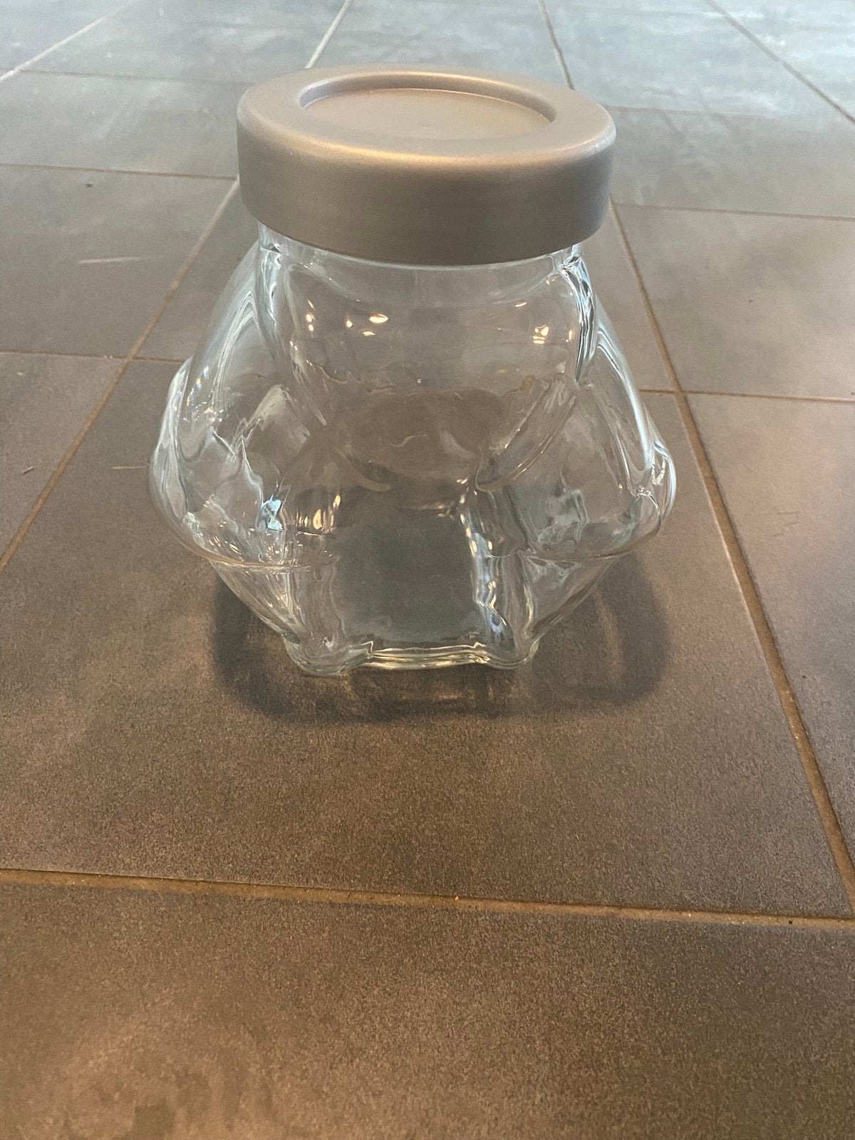 Voorraadpot, Huis en Inrichting, Keuken | Potten en Pannen, Ophalen, Zo goed als nieuw, Glas, Pot, Bus of Blik