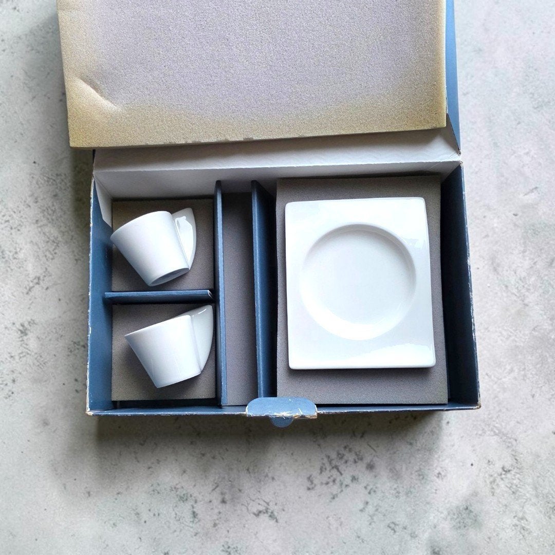 2 Villeroy&Boch NewWave kop & schotels, Ophalen of Verzenden