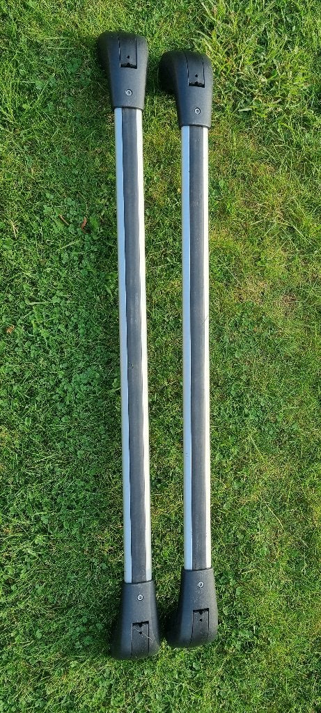 dakdragers klemmen op dakrail van b.v. Citroën, Auto diversen, Ophalen, Zo goed als nieuw