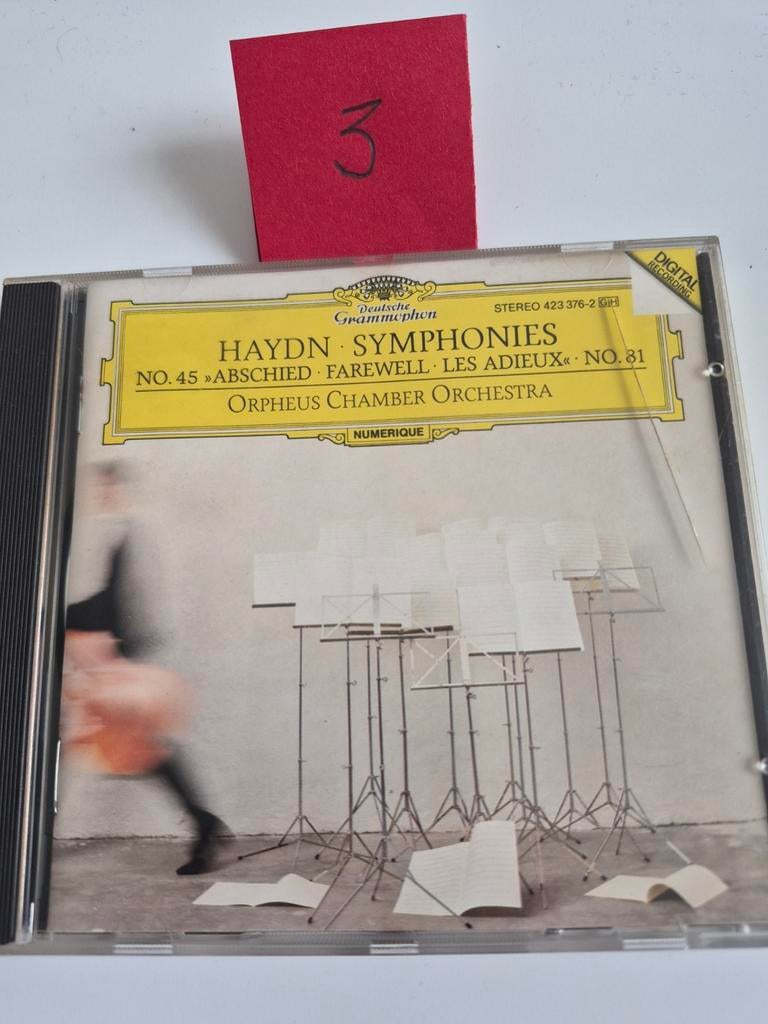 Haydn: Symfonieën 45 & 81 - Orpheus Chamber Orchestra CD, Ophalen of Verzenden, Classicisme, Gebruikt, Orkest of Ballet