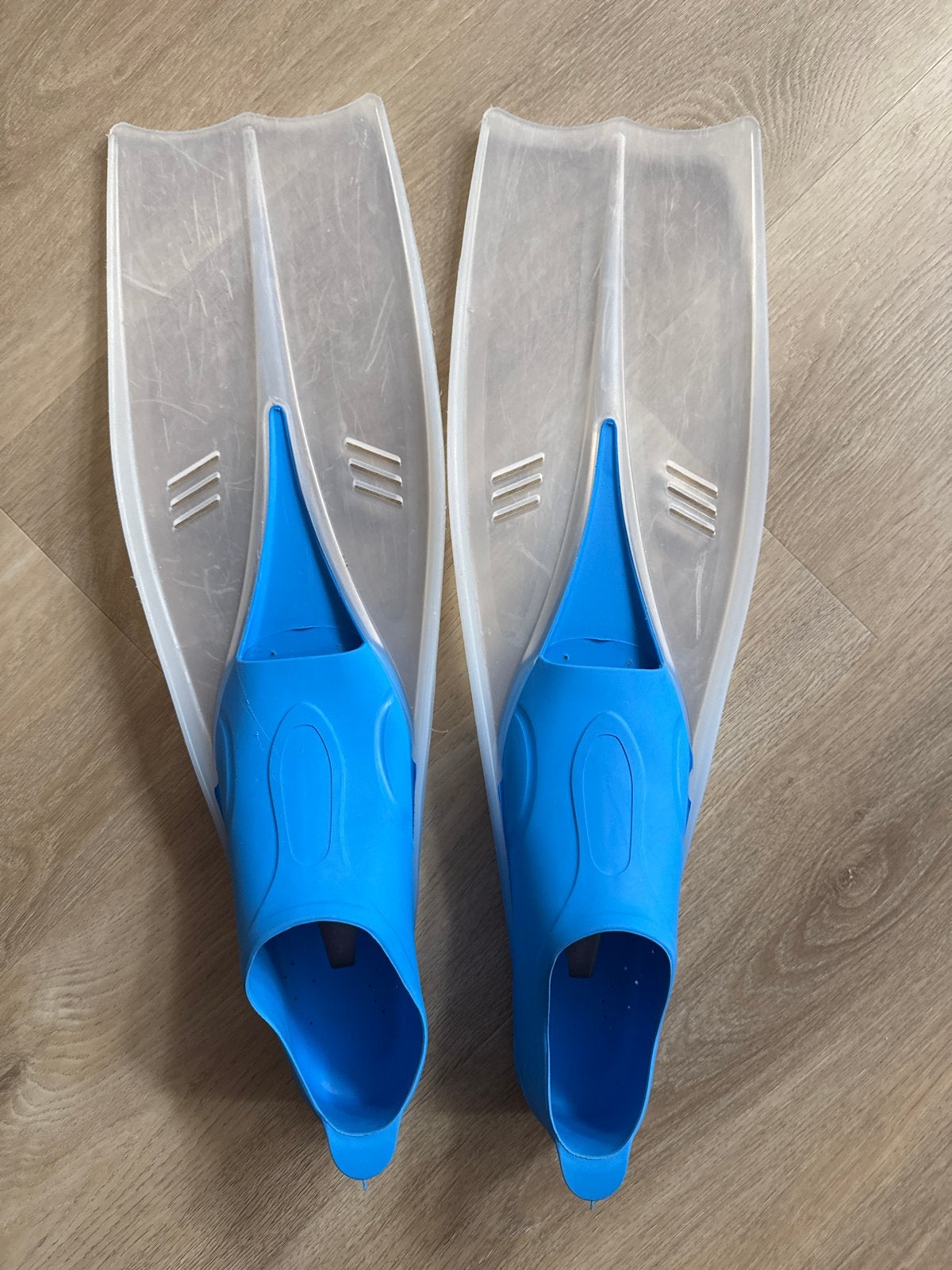 Snorkel- en duikflippers maat 44/45 - Slechts 1x gebruikt, Ophalen of Verzenden, Zo goed als nieuw, Zwem- of Duikvliezen