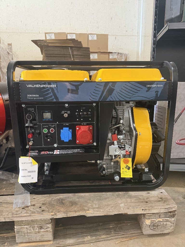 Dieselgenerator 5 kW - Valkenpower, Ophalen of Verzenden, Nieuw