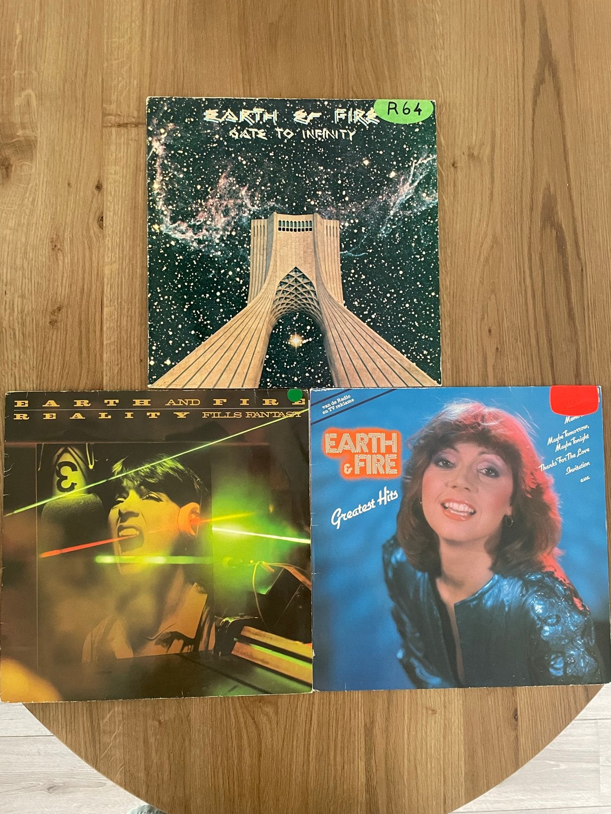 Set van 3 Earth & Fire LP’s, LP, Gebruikt, Pop, Ophalen of Verzenden