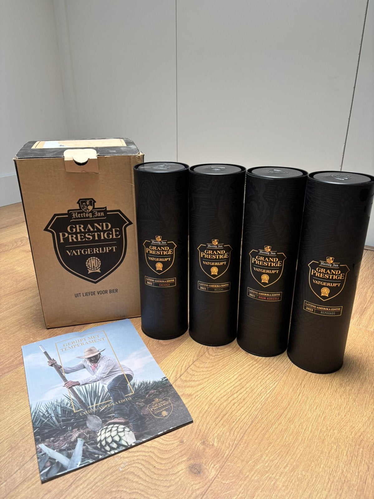 Hertog Jan Grand Prestige Vatgerijpt 2023 – Latijns-Amerika, Ophalen of Verzenden, Nieuw, Flesje(s), Hertog Jan