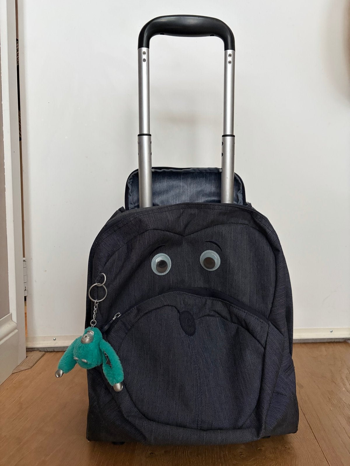 Kipling Nusi BTS PEP AC - Trolley - grey, Kipling, 25 tot 40 cm, Ophalen of Verzenden, Zo goed als nieuw