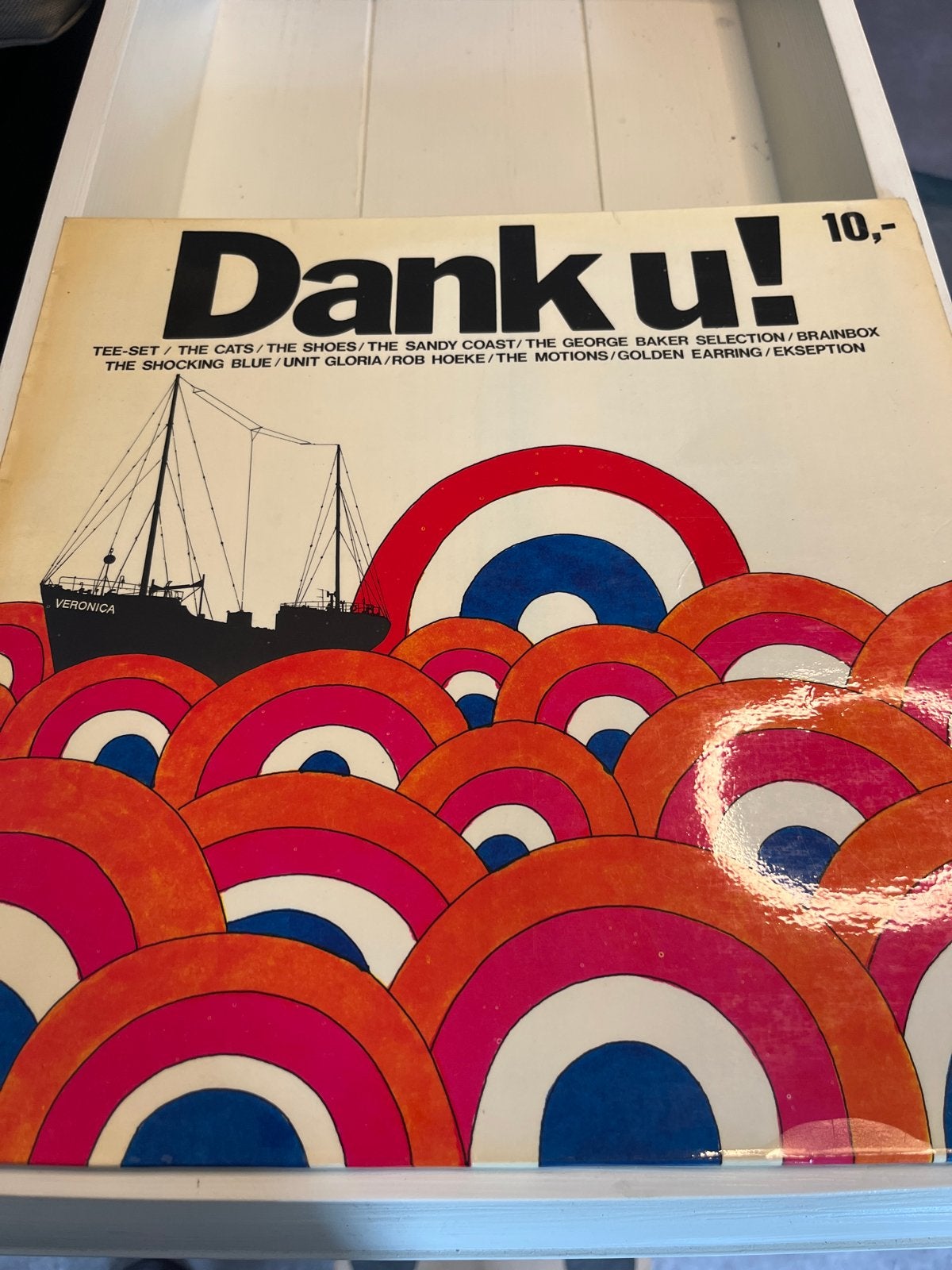 Dank U! Veronica LP - Diverse artiesten - Classic Rock, Ophalen, LP, Gebruikt, 12 inch