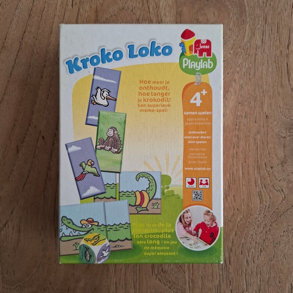 Kroko Loko, Een of twee spelers, Ophalen, Gebruikt, Jumbo Playlab