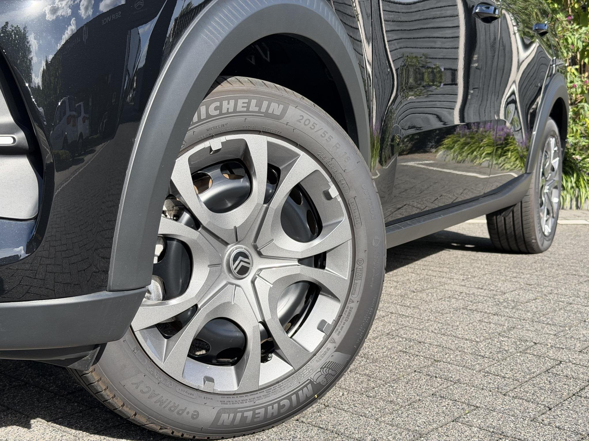 Citroen Ë-C3 Business 113pk Comfort Range 44 kWh Parkeersen, Auto's, 12 maanden, Stof, Origineel Nederlands, Grijs