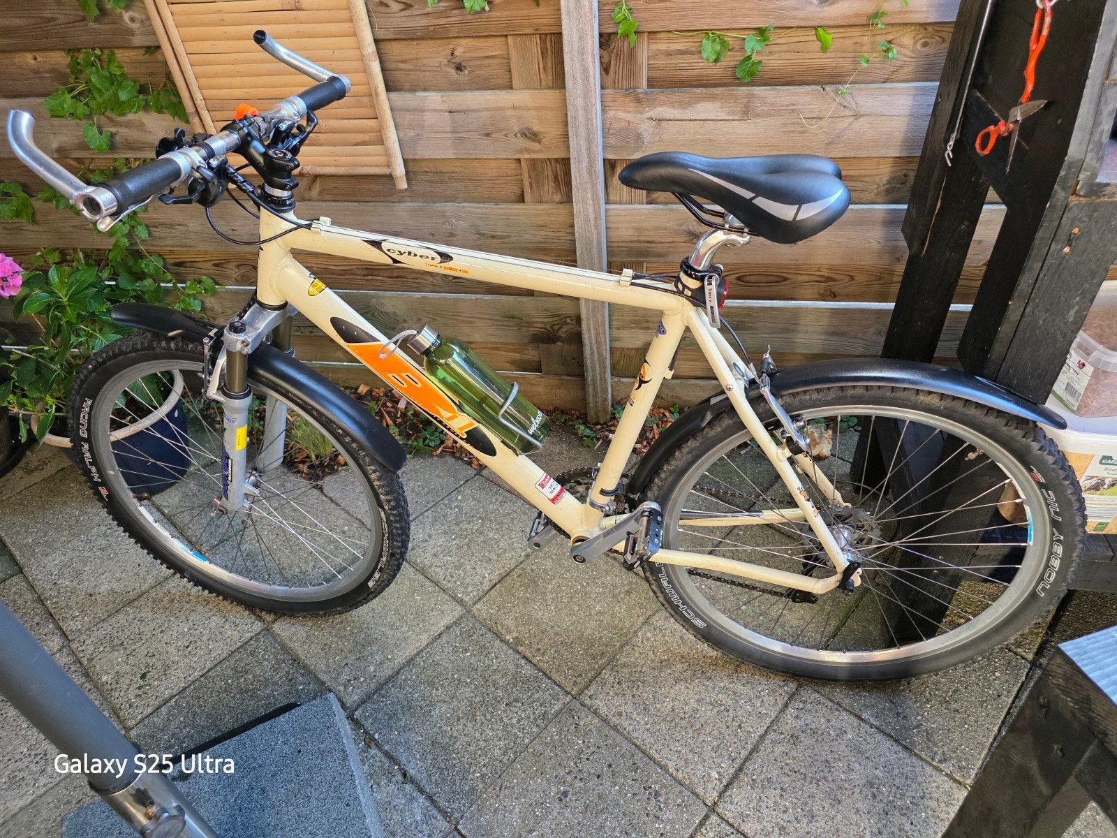 Degelijke mountainbike met vering en spatborden, Overige merken, Gebruikt, Ophalen of Verzenden, Meer dan 20 versnellingen