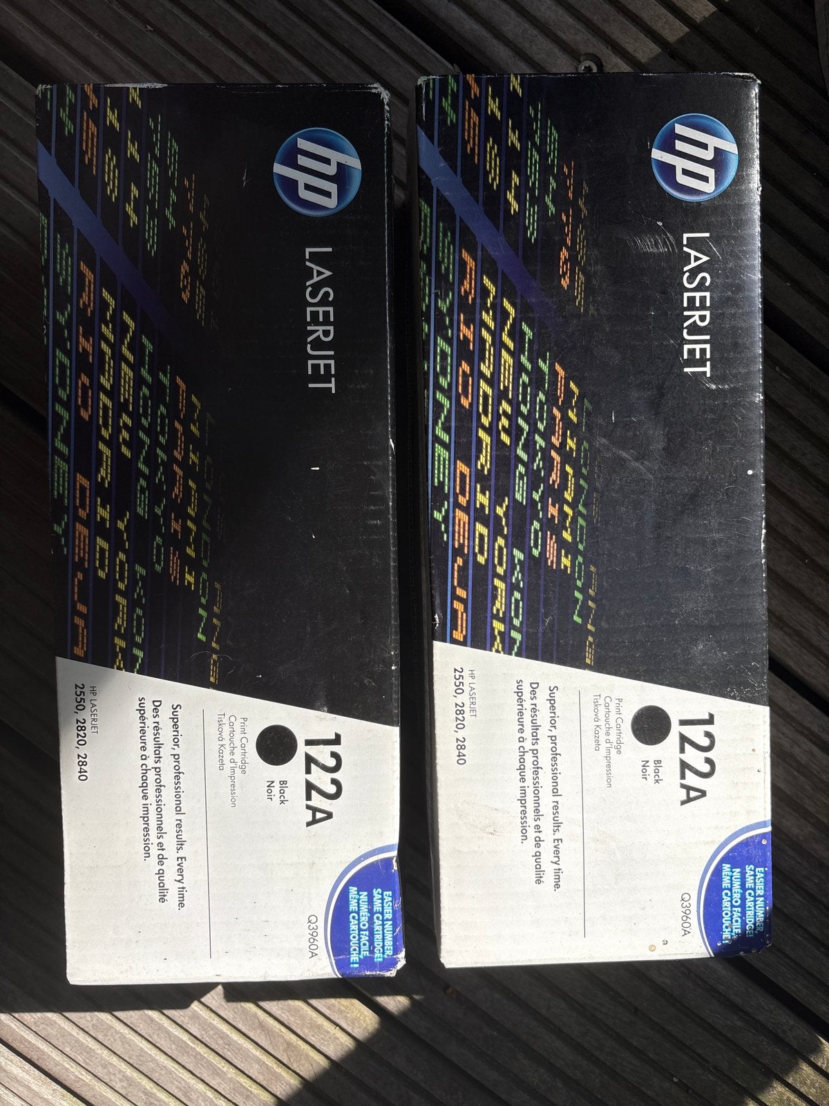 HP LaserJet 122A Toners (Q3960A, Q3961A en Q3963A), Verzenden, Nieuw, Toner