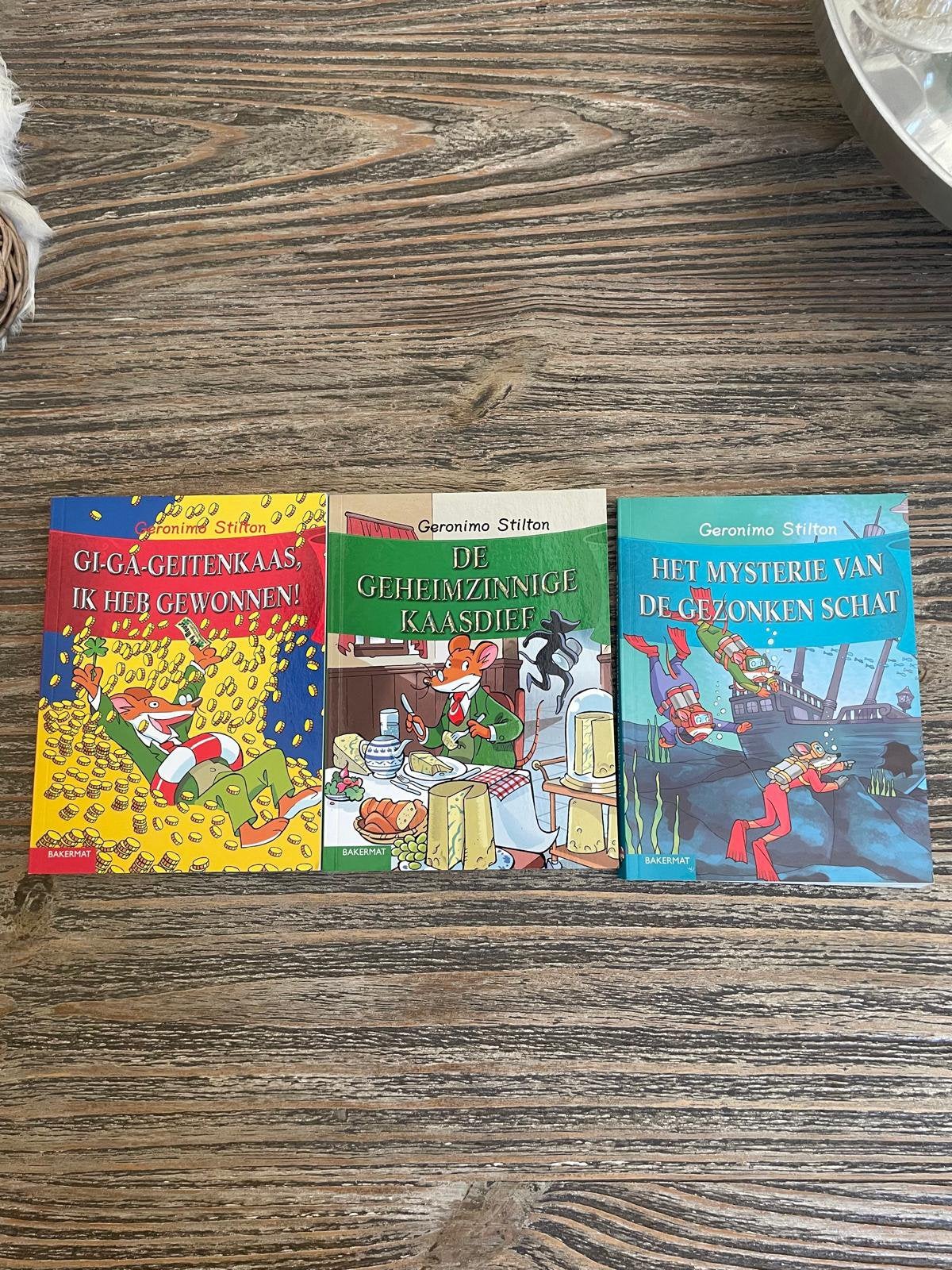 Geronimo stilton boeken, Boeken, Kinderboeken | Jeugd | onder 10 jaar, Ophalen of Verzenden, Zo goed als nieuw, Fictie algemeen