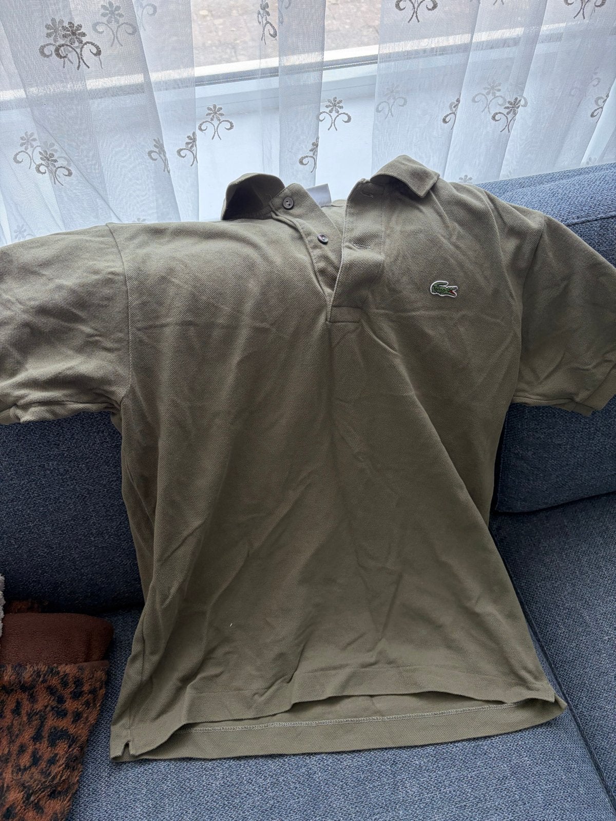 Lacoste poloshirt, Ophalen of Verzenden, Gedragen, Maat 48/50 (M), Groen