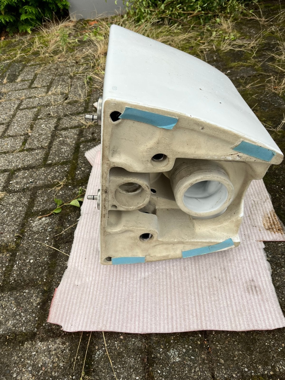 Zwevend toilet niet gebruikt, Ophalen of Verzenden, Zo goed als nieuw, Ventilator