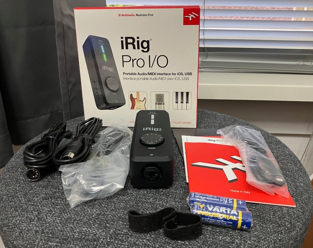 IK Multimedia iRig Pro I/O Audio MIDI Interface, Ophalen of Verzenden, Gebruikt