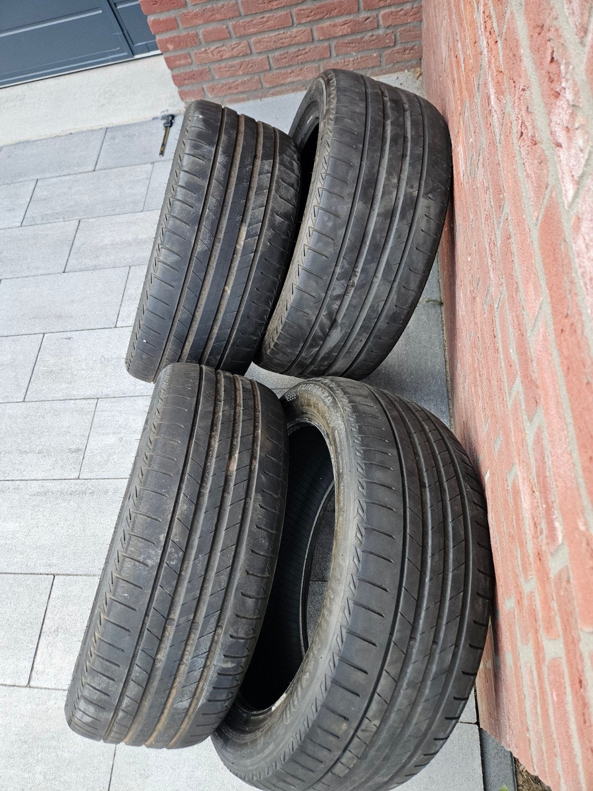 ​Bridgestone Turanza T005 Breedset 18 inch, Auto-onderdelen, Banden en Velgen, Ophalen, 18 inch, Gebruikt, 255 mm
