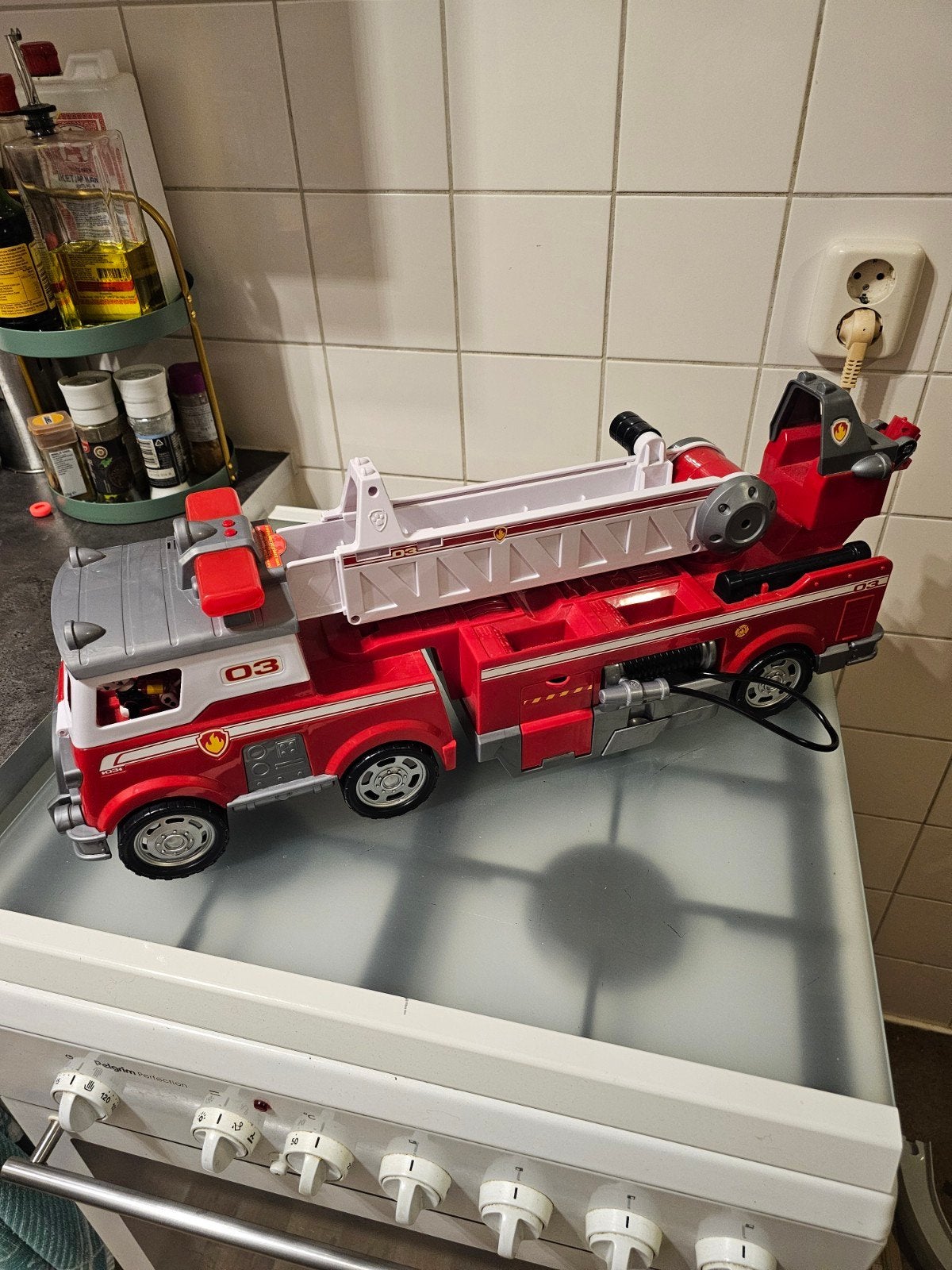 Paw Patrol Ultimate Rescue Brandweerwagen, Ophalen of Verzenden, Gebruikt