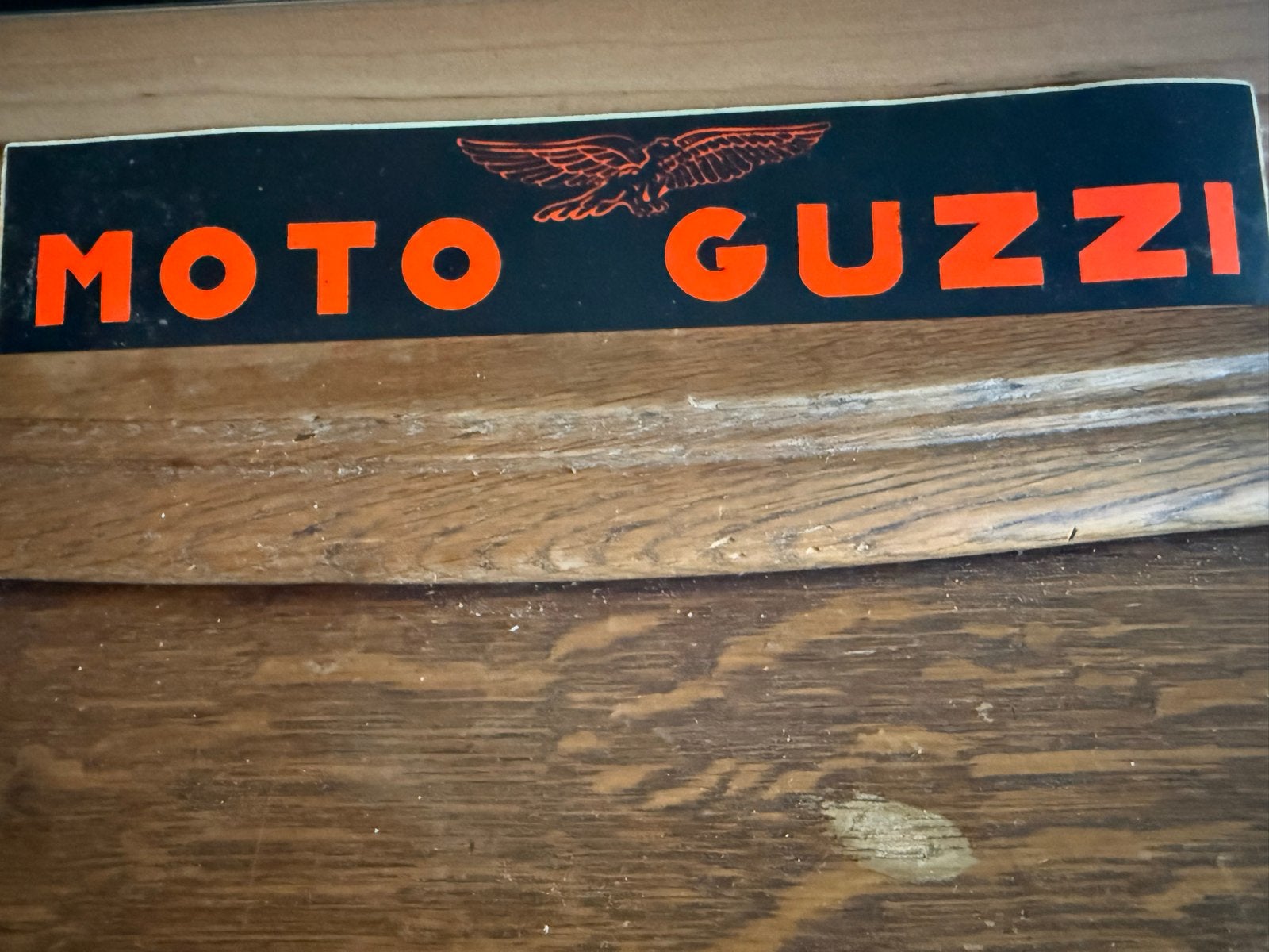 MOTO GUZZI Sticker - In Goede Staat, Ophalen of Verzenden, Zo goed als nieuw, Auto of Motor