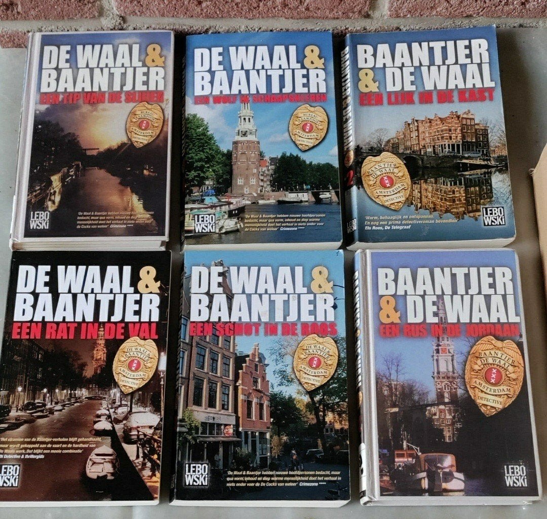 de WAAL&BAANTJER,recherche,BAANTJER &de Waal,Amsterdam, Ophalen of Verzenden, Zo goed als nieuw, A.C. Baantjer, Nederland
