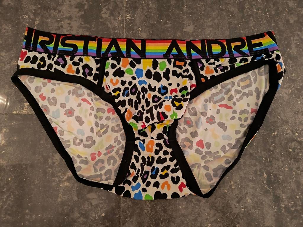 Andrew Christian Witte Heren Slip Ondergoed| Panter Pride, Verzenden, Wit, Andrew Christian, Slip