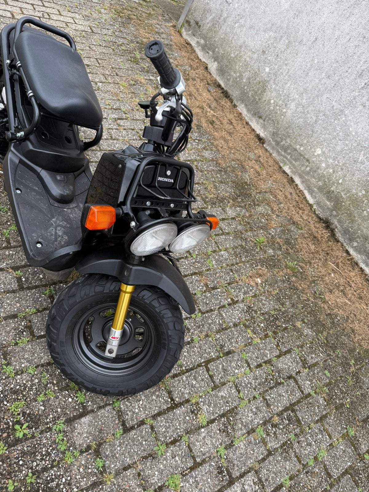 Honda zoomer NSP Ruckus geel kenteken verlengd, Fietsen en Brommers, Brommers | Honda, Ophalen, Maximaal 45 km/u, Zo goed als nieuw
