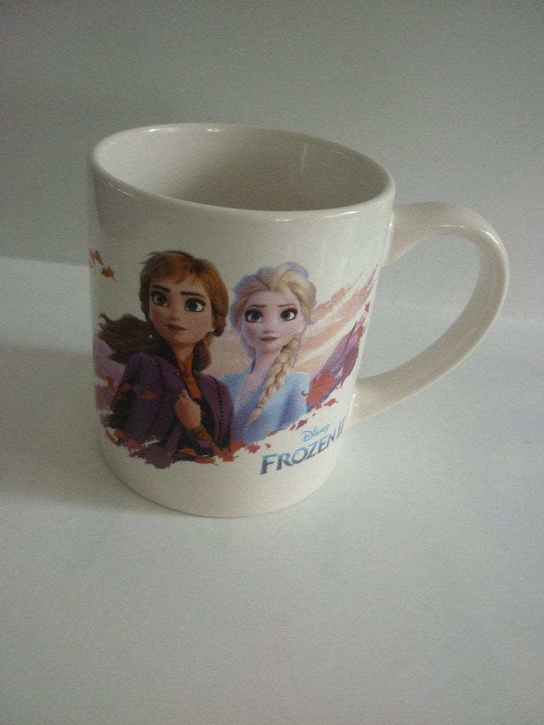Kindermok Anna & Elsa / mok kids / Frozen 2 beker, Zo goed als nieuw, Overige stijlen, Aardewerk, Mok